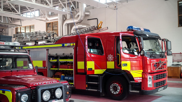 Opening of Omagh Fire Station