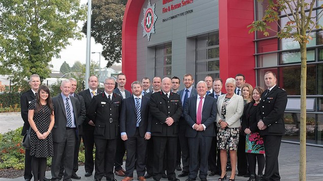 Opening of Omagh Fire Station