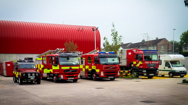 Opening of Omagh Fire Station